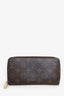 Louis Vuitton 2012 Brown Monogram Zippy Wallet