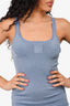 T by Alexander Wang Sparkly Blue Glitter Tank Dress Size S