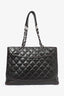 Pre-Loved Chanel™ 2006 Brown Caviar Grand Shopping Tote (As Is)