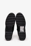 Louis Vuitton Monogram/Black Combat Boots Size 36