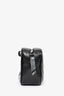 Saint Laurent 2019 Black Chevron Leather Mini Lou Camera Crossbody