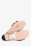 Christian Dior Gold/Black Canvas Embroidered Dway Slide Sandals Size 38