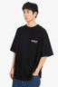 Balenciaga Black Logo T-Shirt Size XL