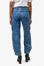Denim Forum Medium Wash Cargo Jeans Size 24