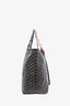 Goyard 2015 Black Goyardine St. Louis GM Tote