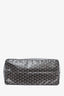 Goyard 2015 Black Goyardine St. Louis GM Tote