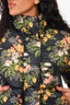 Canada Goose X Reformation Black Floral Puffer Jacket Size XS
