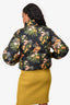 Canada Goose X Reformation Black Floral Puffer Jacket Size XS