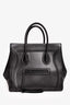 Celine Black Leather Phantom Tote