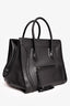 Celine Black Leather Phantom Tote