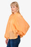 Forte Forte Orange Cotton/Silk Blouse Size 1