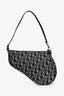 Christian Dior 2003 Vintage Blue Oblique Saddle Pochette