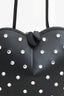 Alaïa Black Leather Diamante Embellished Heart Shaped Bag
