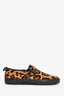Gucci Leopard Pony Hair Slip on Sneakers Size 39.5 Mens
