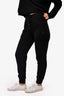 Pre-Loved Chanel™ Black Knit Cashmere Joggers Size 34