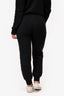 Pre-Loved Chanel™ Black Knit Cashmere Joggers Size 34