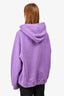 Gucci Purple Logo Pineapple Hoodie Size L Mens
