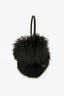 Yves Salomon Black Rabbit Fur Earmuffs
