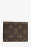 Louis Vuitton 2002 Monogram Thin Flap Card Wallet