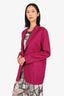 Ba&Sh Pink Wool Isha Jacket Size L
