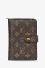 Louis Vuitton 2002 Monogram Porte Papier Zipper Wallet