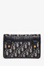Christian Dior 2020 Navy Leather Oblique 2 In 1 30 Montage Belt/Shoulder Bag
