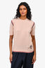 Loro Piana Pink Cashmere Knit Top Size 42