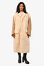 Marni Cream/Beige Shearling Coat Size 40