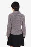 Pre-Loved Chanel™ Pink/Black Tweed Jacket Size 34
