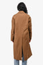 Erika Cavallini Khaki Cotton/Virgin Wool Coat Size 46