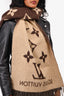 Louis Vuitton Brown/Beige Cashmere Reykjavik Scarf