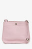 Loro Piana Pink Leather Milky Way Crossbody Bag