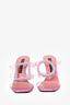 Les Petit Joueurs Pink/PVC Crystal Heels Size 39