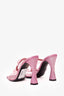 Les Petit Joueurs Pink/PVC Crystal Heels Size 39