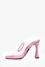 Les Petit Joueurs Pink/PVC Crystal Heels Size 39
