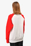 Christian Dior x ERL White/Red Bunny Patch Crewneck Sweater Size L