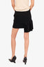 Cinq A Sept Black Ruffle Mini Skirt Size 0