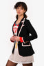 Gucci 2019 Runway Black 'Cady' Blazer Size 36