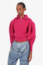 Isabel Marant Pink Wool Kuma Pointelle Sweater Size 38