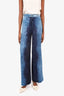 Forte Forte Blue Corduroy Wide Leg Pants Size 00