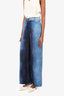 Forte Forte Blue Corduroy Wide Leg Pants Size 00