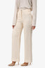Ba&sh Cream Tweed 'Amour' Pants Size 34