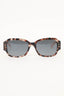 Christian Dior Tortoise/Pink Acetate Cannage Lady Dior Studs 5F Sunglasses