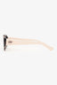 Christian Dior Tortoise/Pink Acetate Cannage Lady Dior Studs 5F Sunglasses