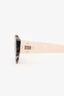 Christian Dior Tortoise/Pink Acetate Cannage Lady Dior Studs 5F Sunglasses