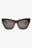 Saint Laurent Black Frame Cat-eye Sunglasses