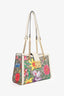 Gucci GG Supreme Flora Small Padlock Shoulder