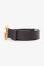 Gucci Black Leather GG Marmont Belt Size 90/36