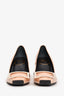 Roger Vivier Nude Patent Leather Buckle Detailed Heels Size 35