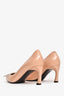 Roger Vivier Nude Patent Leather Buckle Detailed Heels Size 35